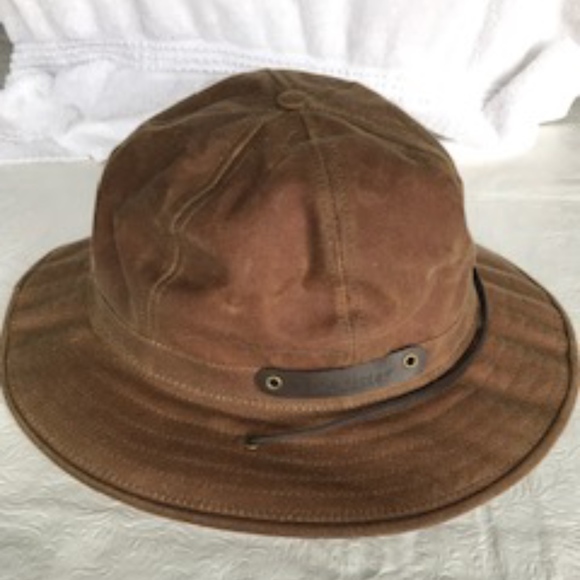 Mcalister Waxed Cotton Tin Cloth Hat 